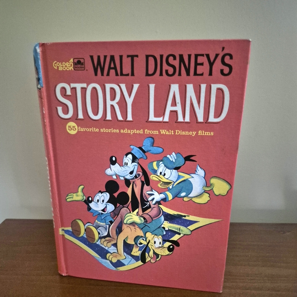 Vintage Golden Book- Walt Disney